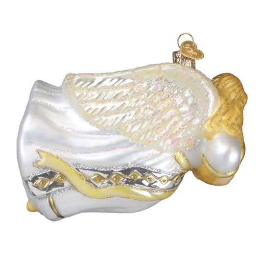 Angel With Heart Ornament