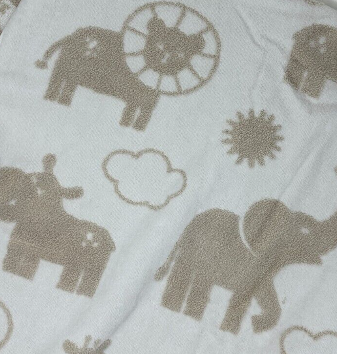 Toalla de mano con animales de safari