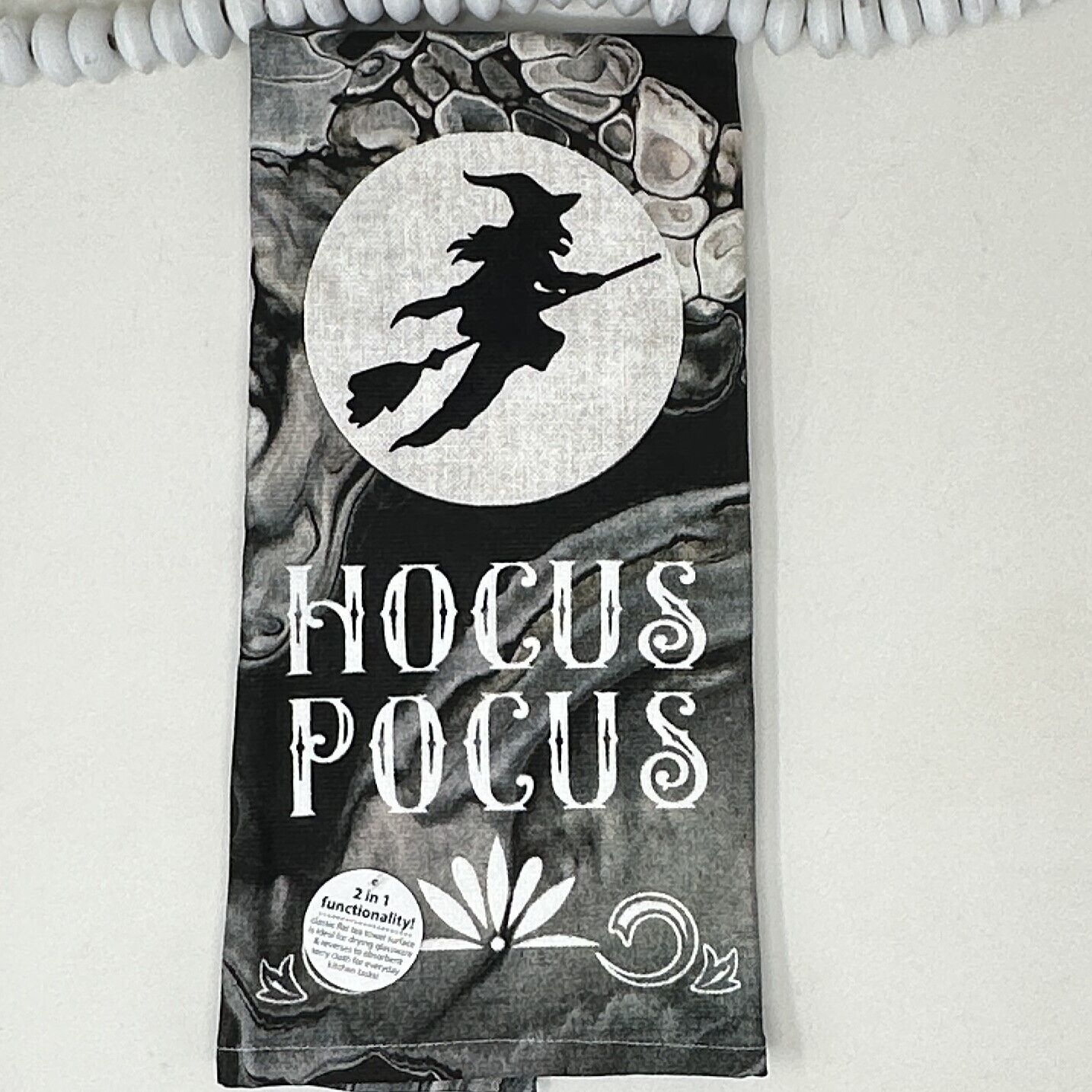 Huge Collection Spooky Halloween Ghost Skeleton Witches Kitchen Towel Set of 6