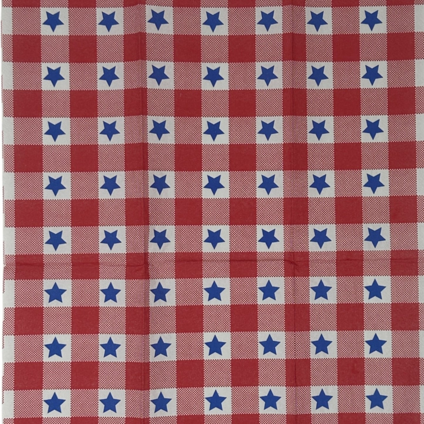 Decoupage Guest Napkins Red White Blue 4th of July Picnic Summer Paper Craft