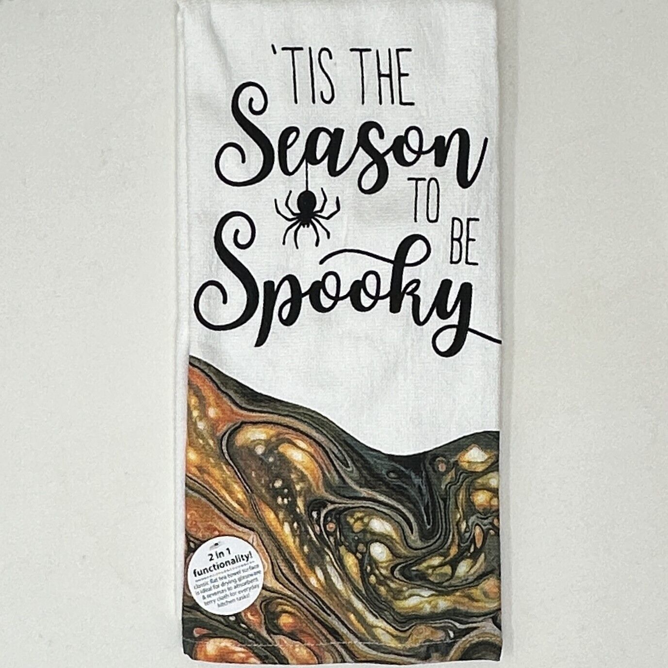Huge Collection Spooky Halloween Ghost Skeleton Witches Kitchen Towel Set of 6