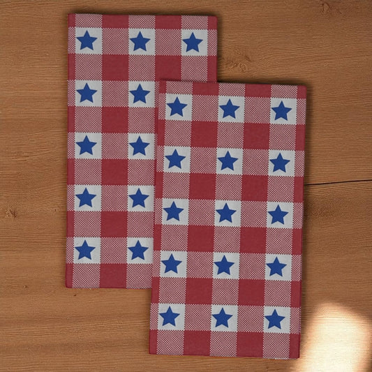 Decoupage Guest Napkins Red White Blue 4th of July Picnic Summer Paper Craft
