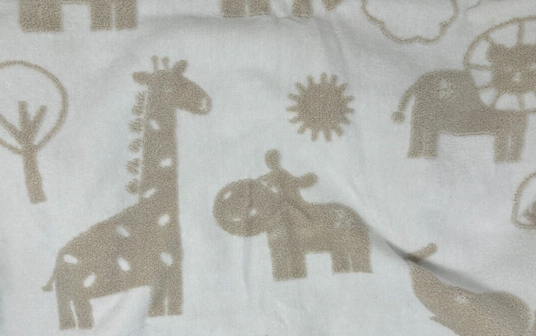 Toalla de mano con animales de safari