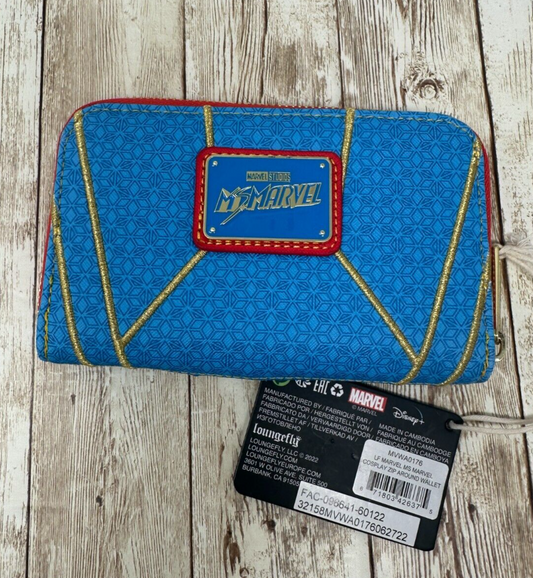 Loungefly Ms. Marvel Cosplay Zip-Around Wallet
