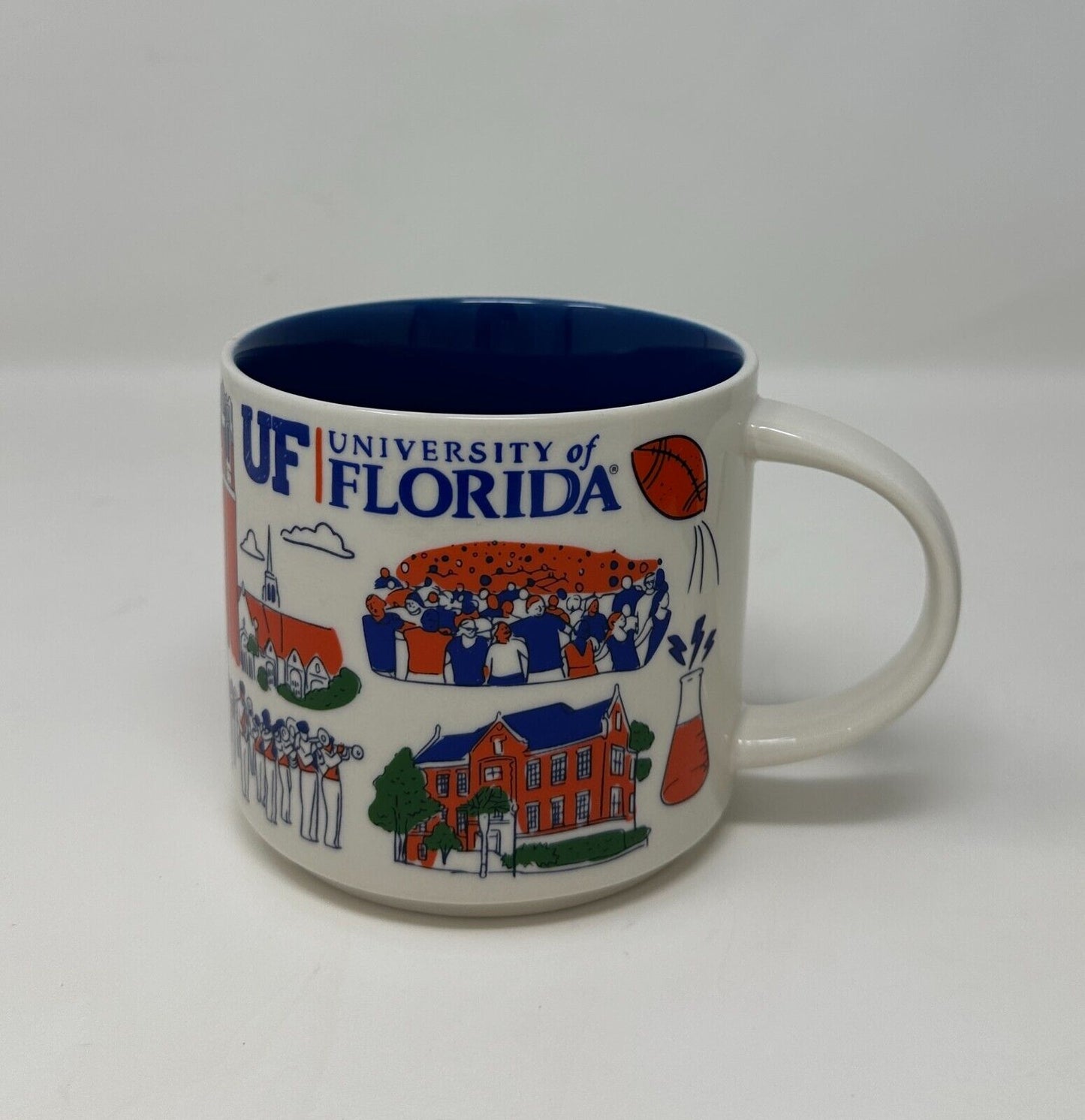 University of Florida Starbucks UF Gators Gainesville "Been There Series" Mug
