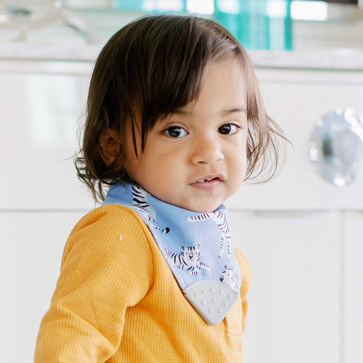 Banda Bib with Teether Attached - Various Colors