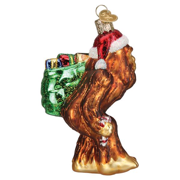 Santa Sasquatch Ornament