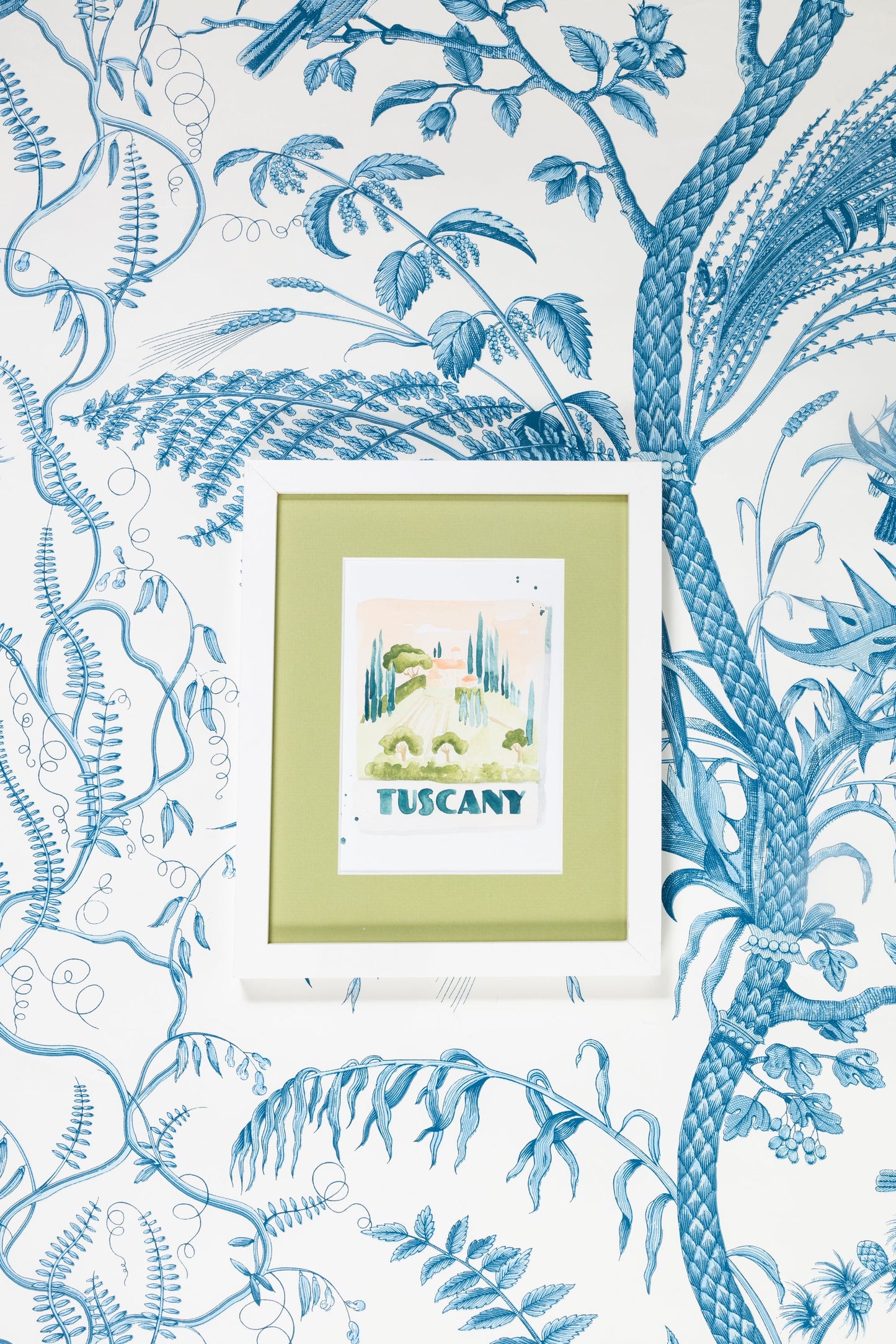 Tuscany Matchbook Art Print