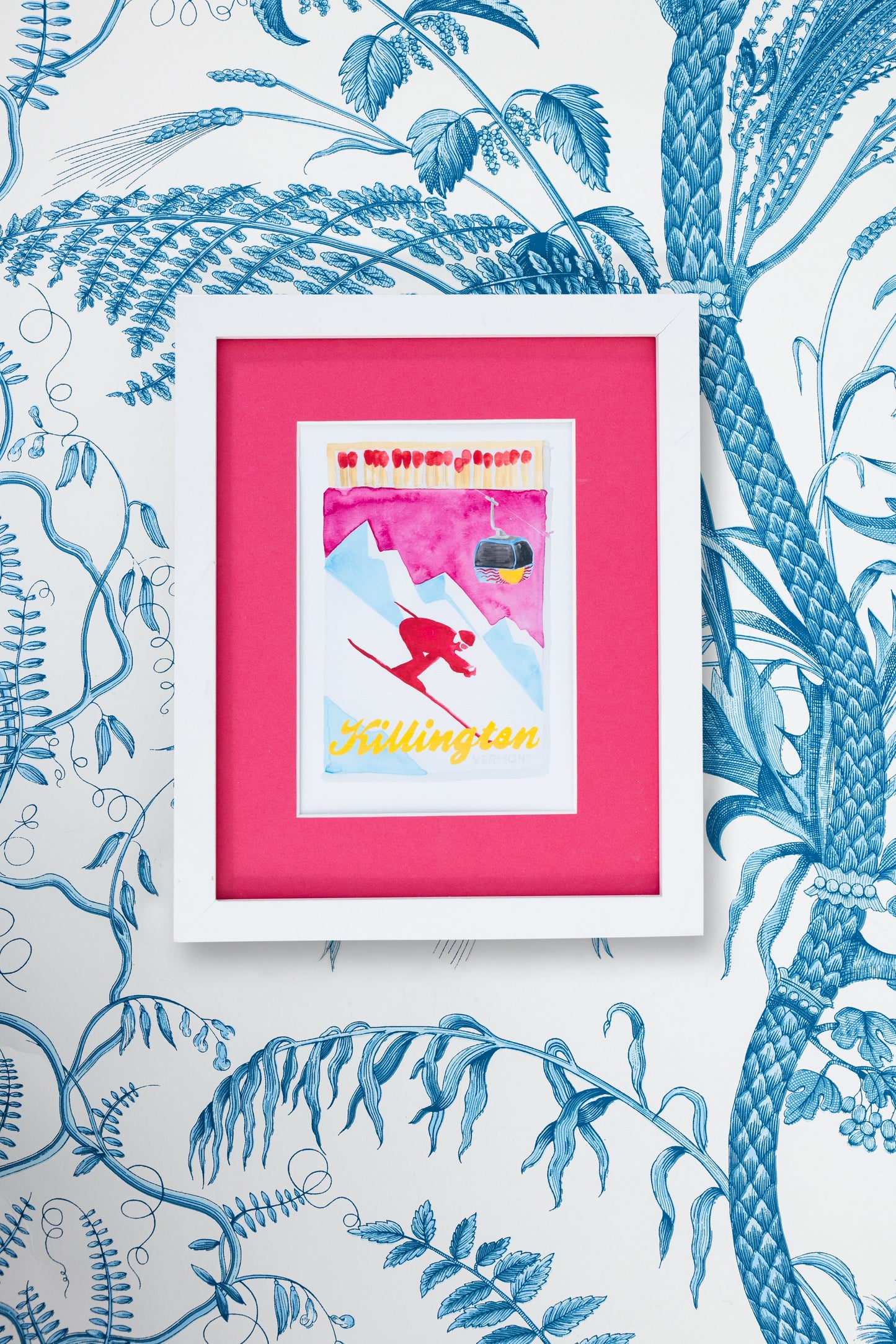 Killington Matchbook Art Print