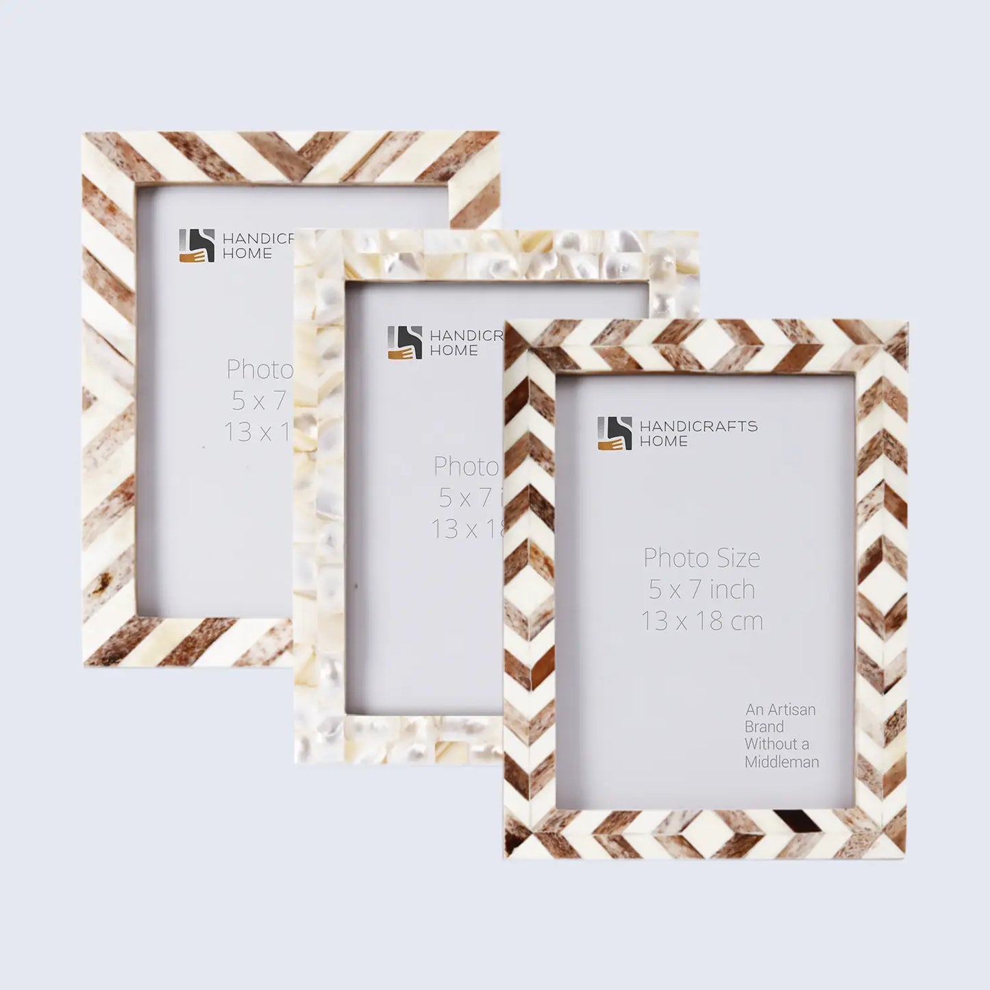 5x7 Picture Frames Combo Pack of 3- Autumn Collection