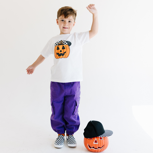 Backwards Hat Pumpkin