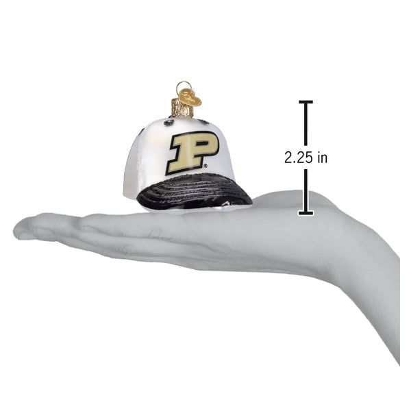 Purdue Baseball Cap Ornament