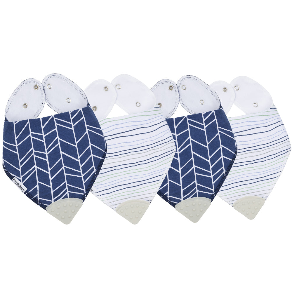 Banda Bib with Teether Attached - Various Colors