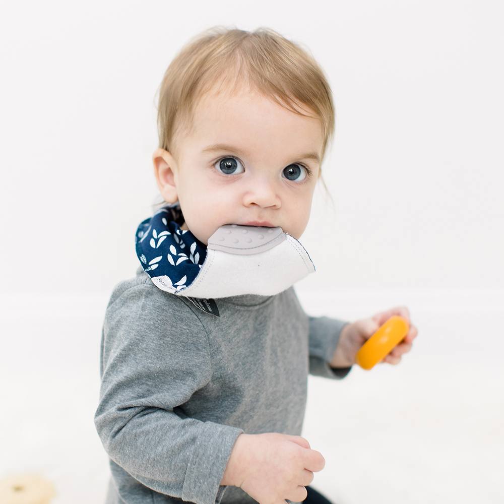 Banda Bib with Teether Attached - Various Colors