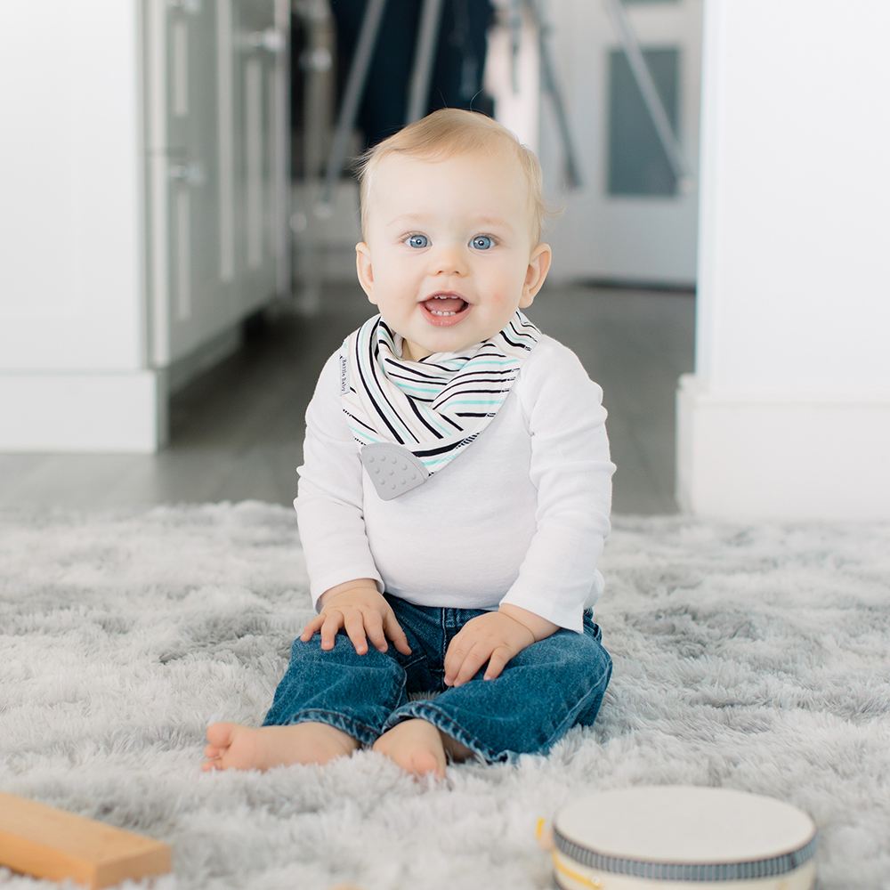 Banda Bib with Teether Attached - Various Colors