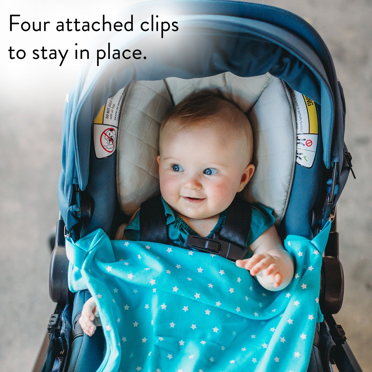 GoBlanket Travel Blanket with Clips: Assorted Colors