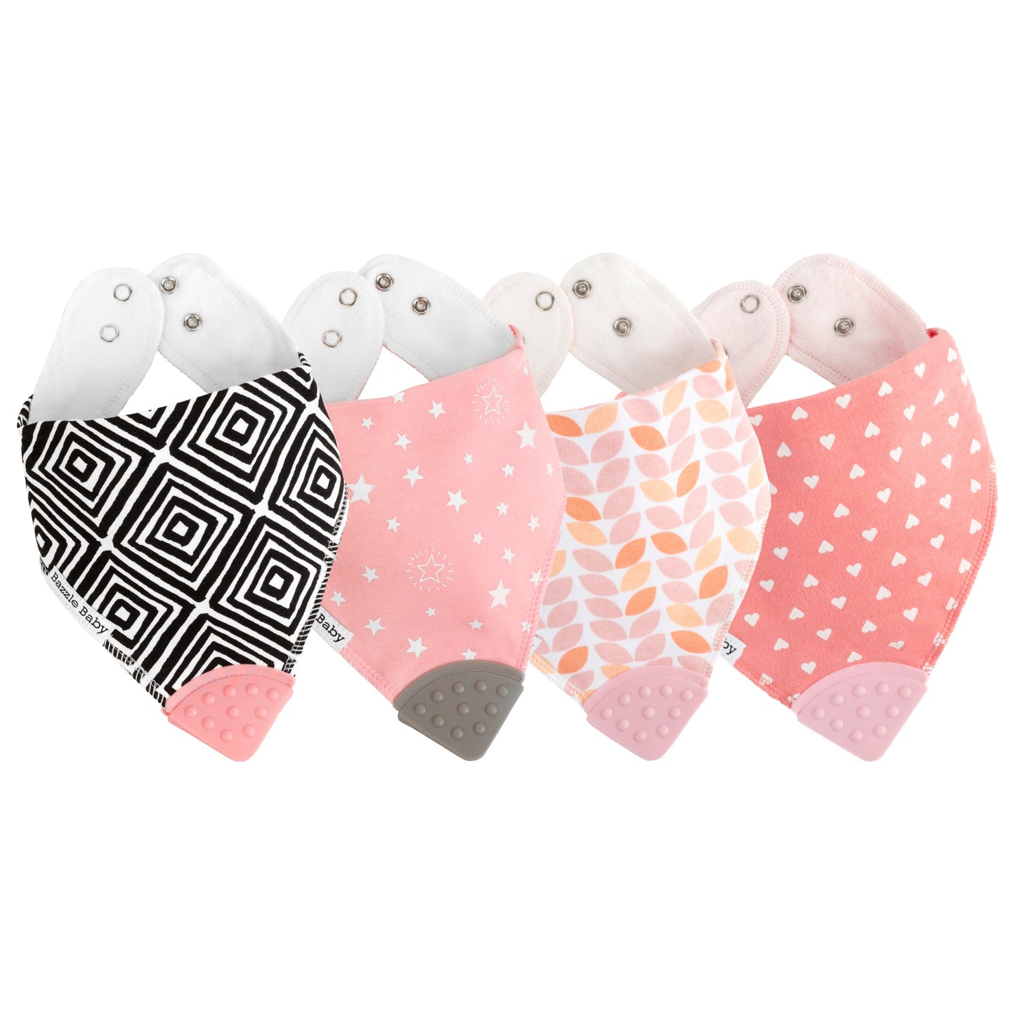 Banda Bib with Teether Attached - Various Colors