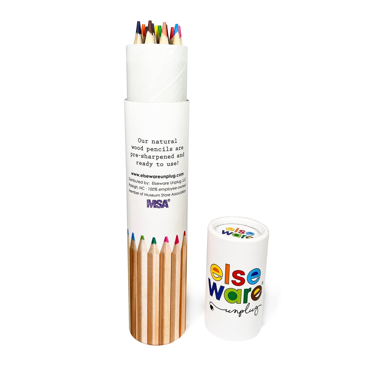 Colored Pencils – Tall & Travel Size – 12 Pack