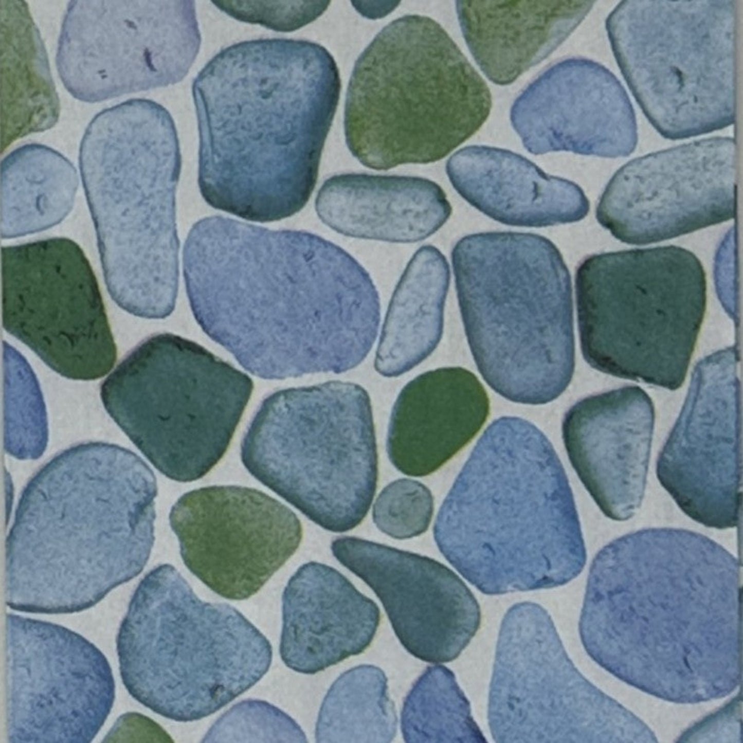 Decoupage Napkins Sea glass Blue White Green Nautical Coastal Guest Paper Crafts