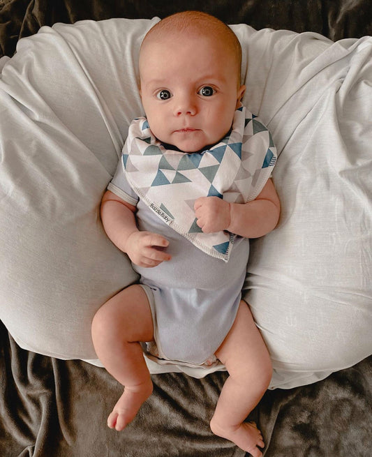 Max Organic Bandana Bib 4-Pack