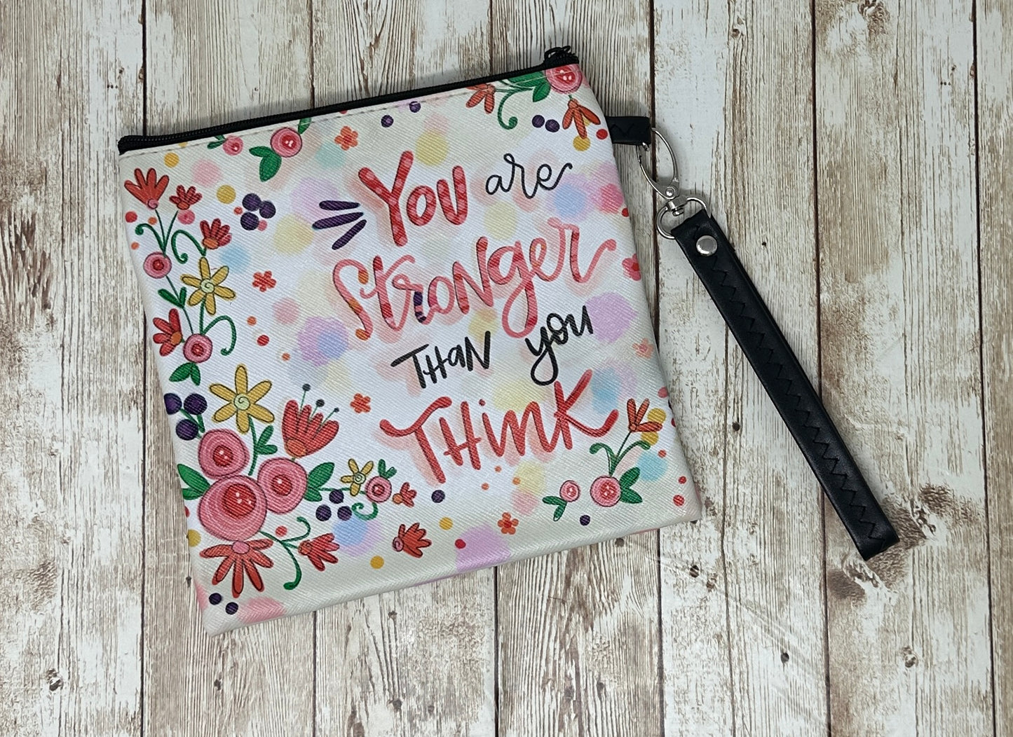 Eres más fuerte de lo que crees Pulsera cuadrada