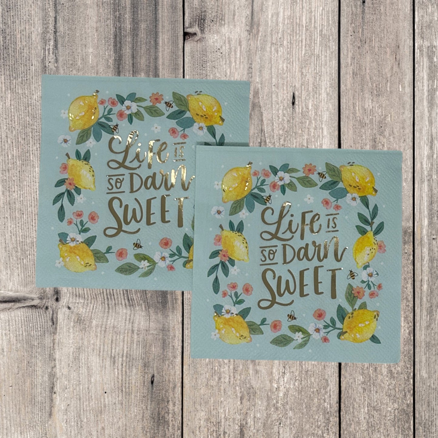 Cosecha de otoño Acción de Gracias Girasoles Bayas DOS servilletas de cóctel para decoupage