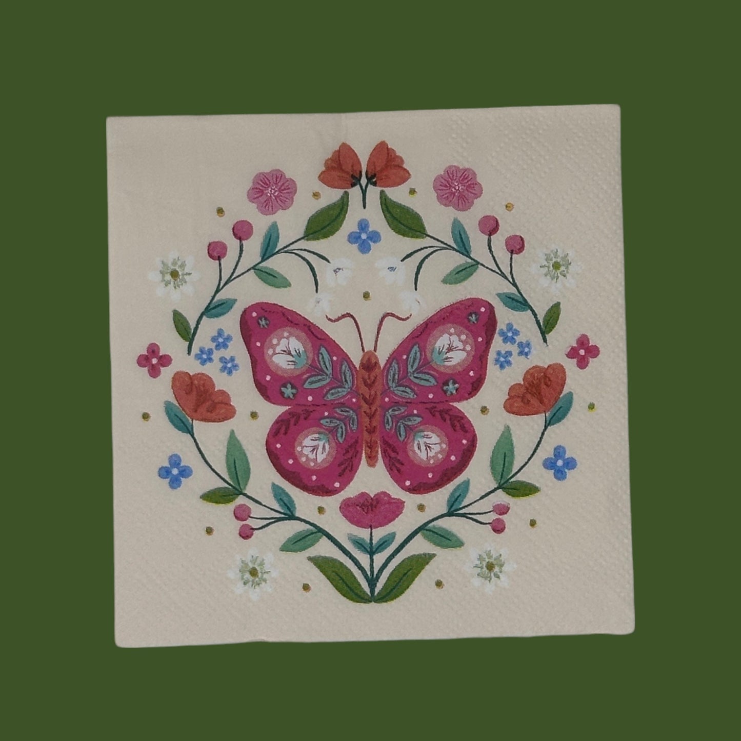 Cosecha de otoño Acción de Gracias Girasoles Bayas DOS servilletas de cóctel para decoupage