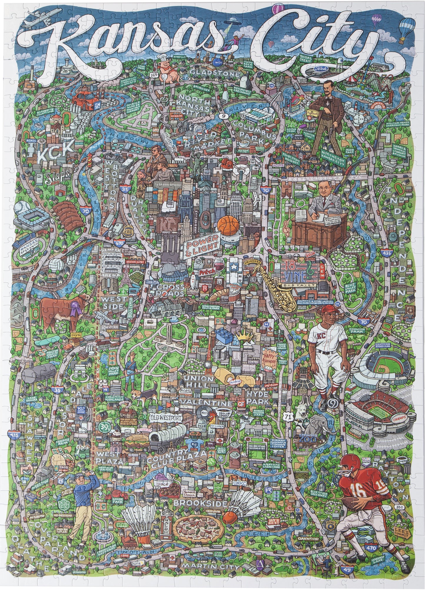 Kansas City | 1000 Piece Puzzle
