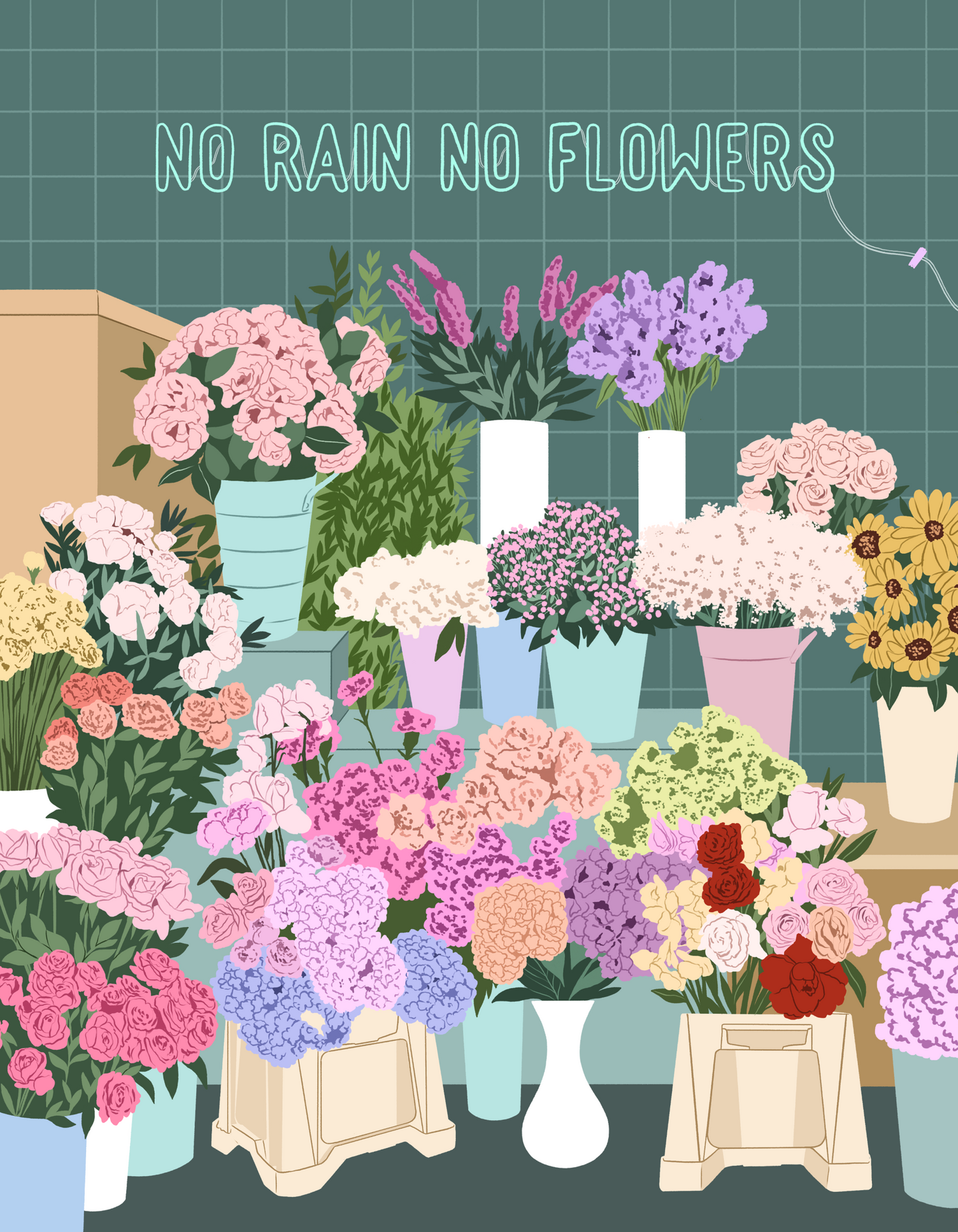 No Rain No Flowers, Ana Hard
