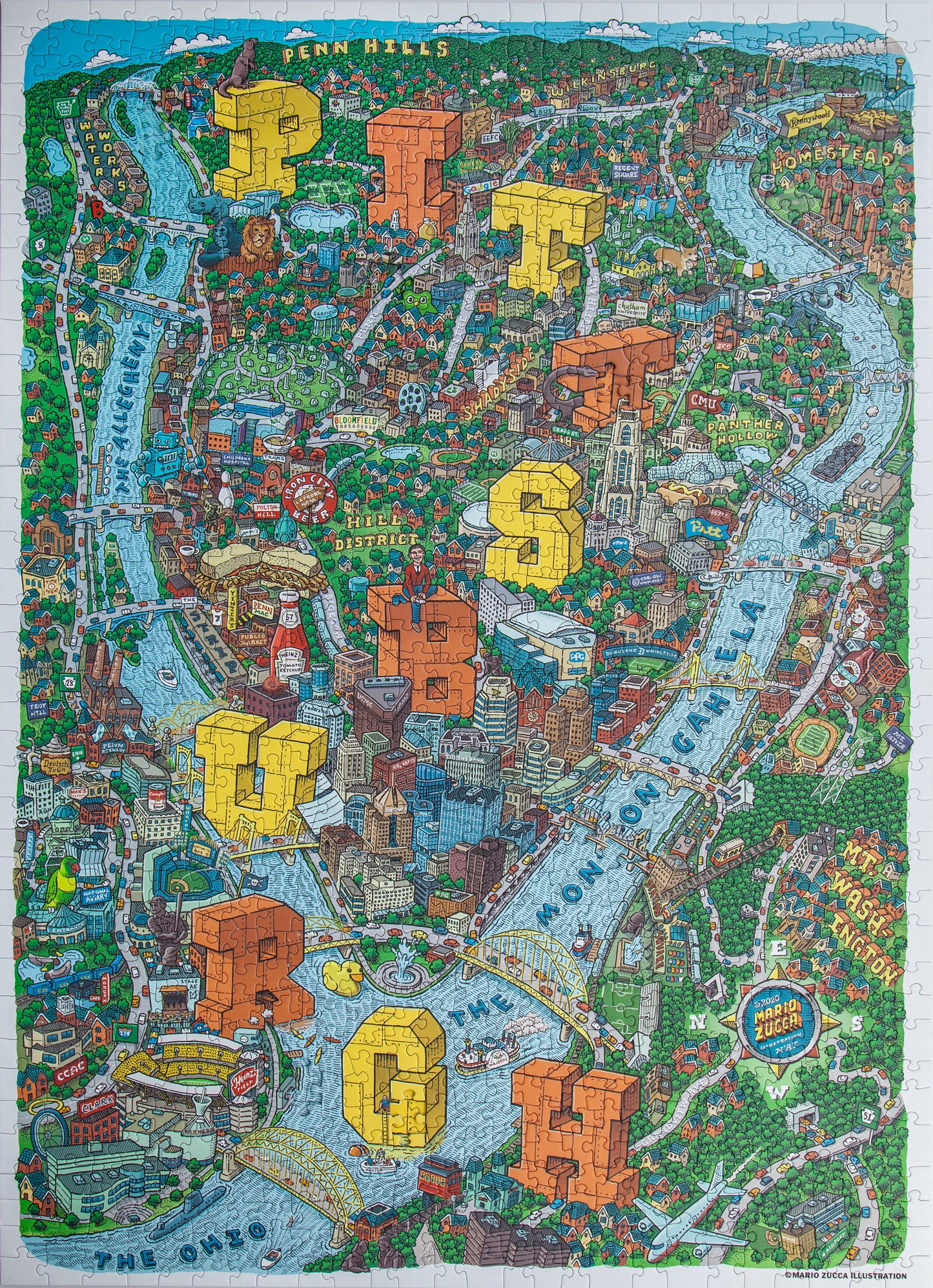 Pittsburgh | 1000 Piece Puzzle