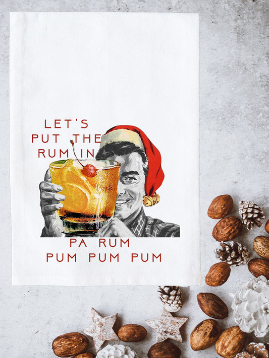 Let's put the Rum Kitchen Towel