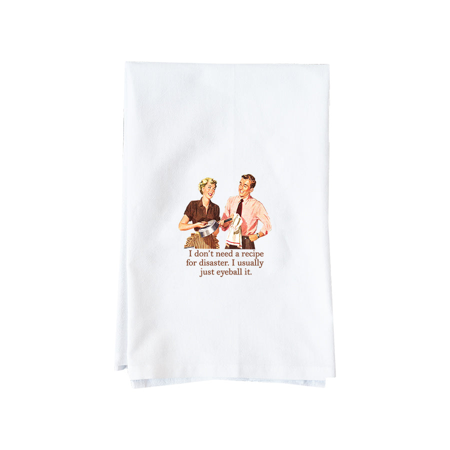 Recipe For Disaster Kitchen Towel