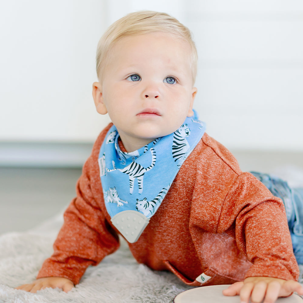 Banda Bib with Teether Attached - Various Colors