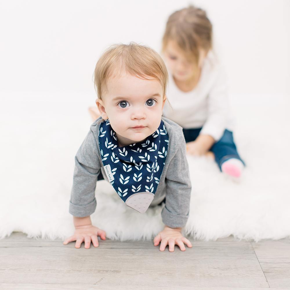 Banda Bib with Teether Attached - Various Colors