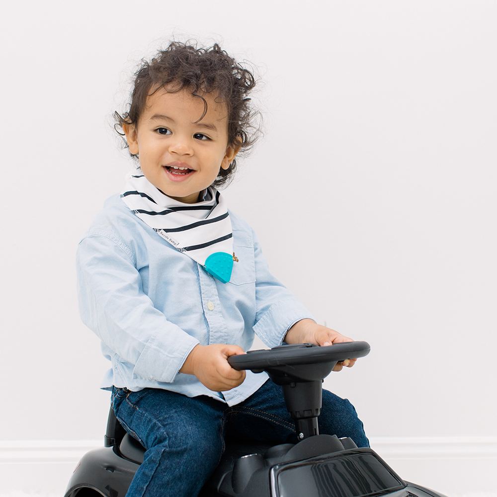 Banda Bib with Teether Attached - Various Colors