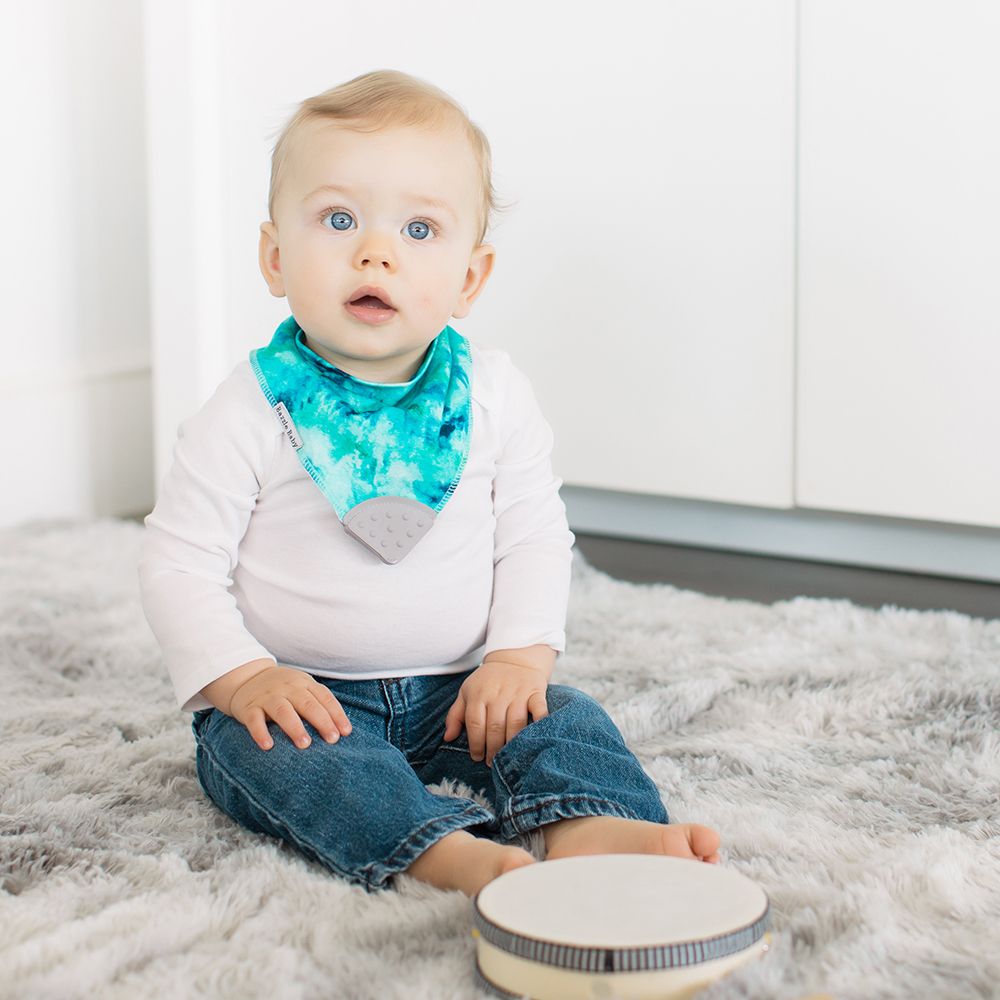 Banda Bib with Teether Attached - Various Colors