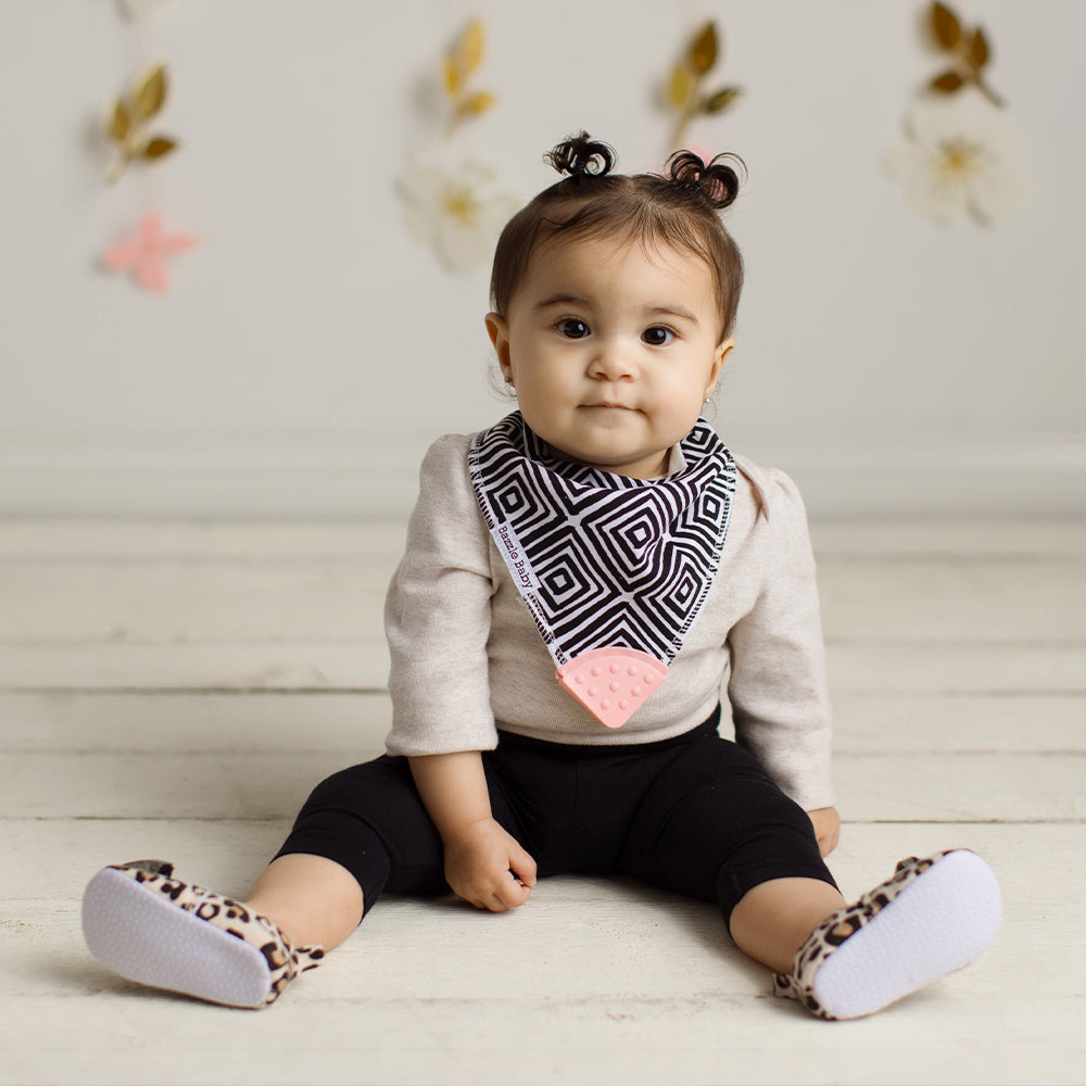Banda Bib with Teether Attached - Various Colors