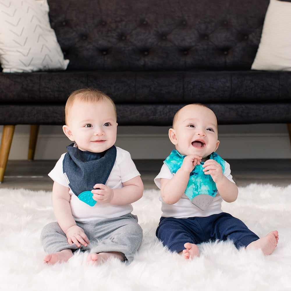 Banda Bib with Teether Attached - Various Colors