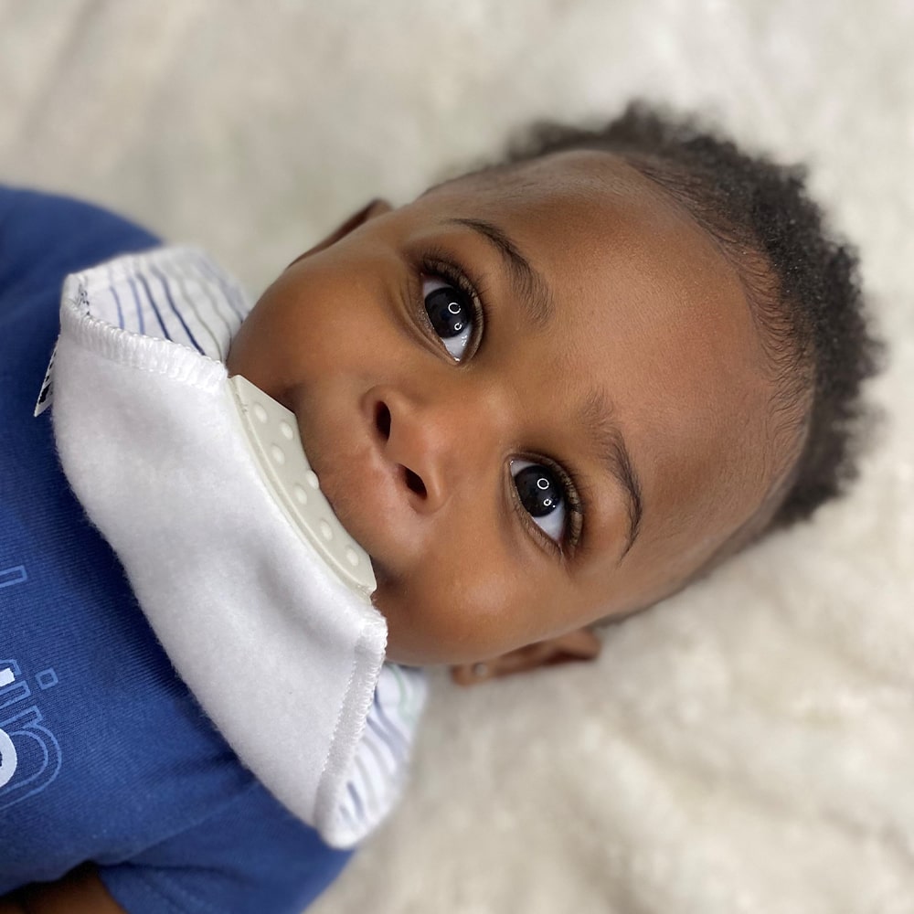 Banda Bib with Teether Attached - Various Colors