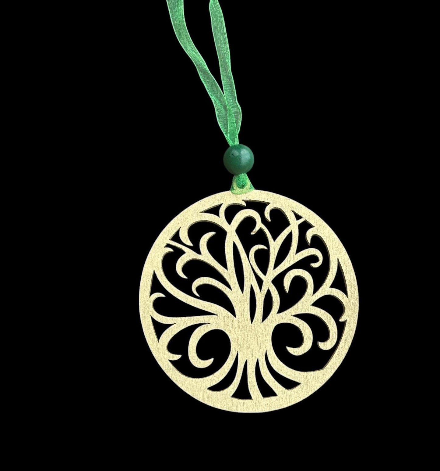 Tree of Life Family Divine Tapestry Wood Story Ornament Hang Tag Car Charm Gift