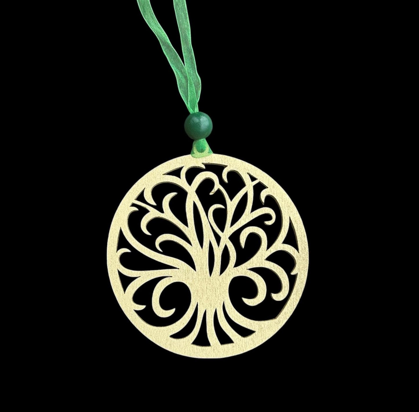 Tree of Life Family Divine Tapestry Wood Story Ornament Hang Tag Car Charm Gift