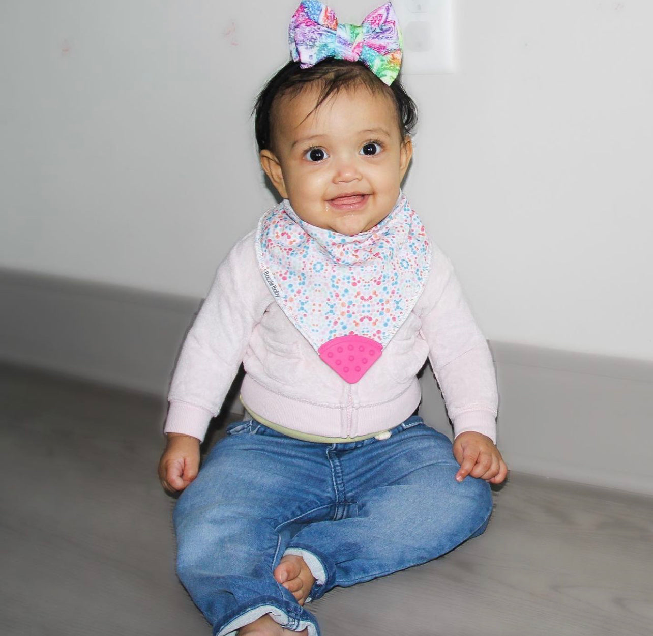 Banda Bib with Teether Attached - Various Colors