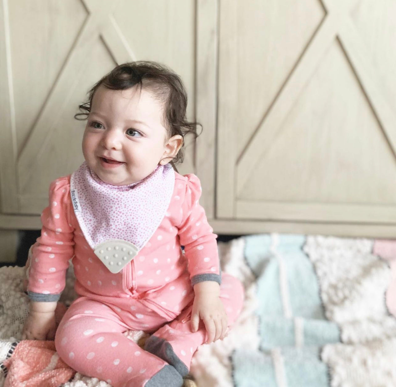 Banda Bib with Teether Attached - Various Colors