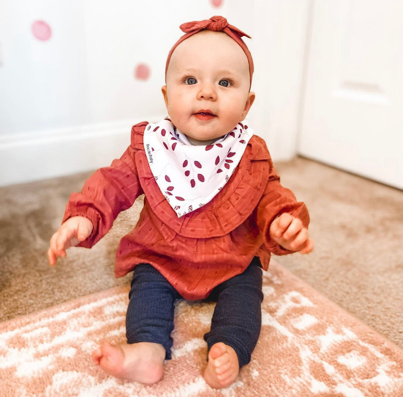 Bazzle Baby Bandana Bib 4-Pack - Various Colors