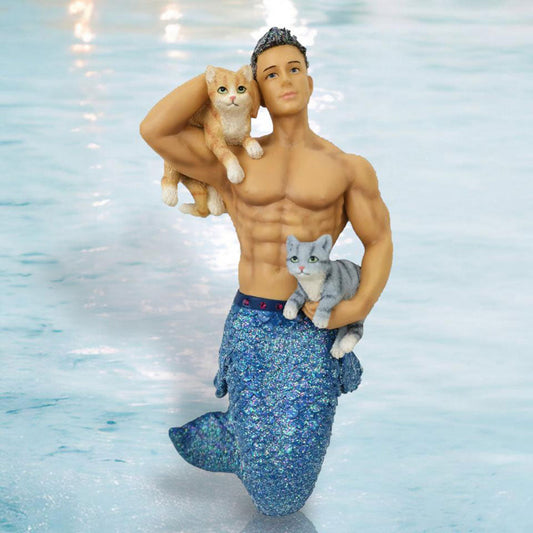 Merman Pet The Puss by December Diamonds