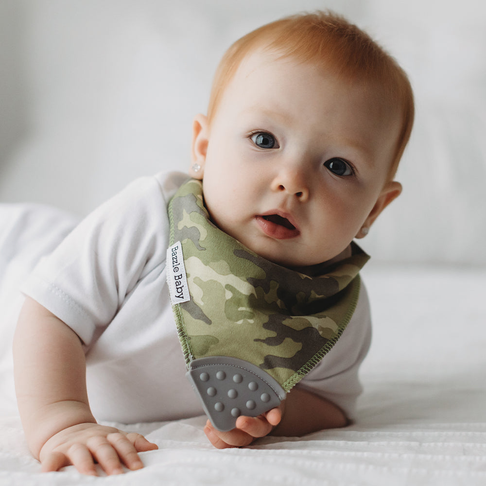 Banda Bib with Teether Attached - Various Colors