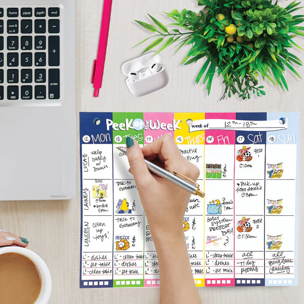 Planificador semanal Peek at the Week