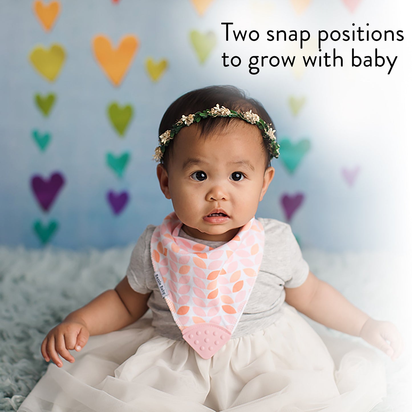 Banda Bib with Teether Attached - Various Colors