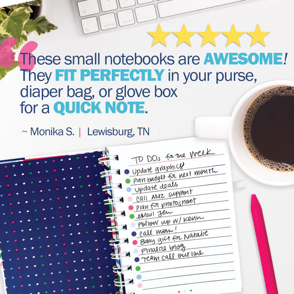 Plan It! Cuadernos de bolsillo Simplemente brillantes