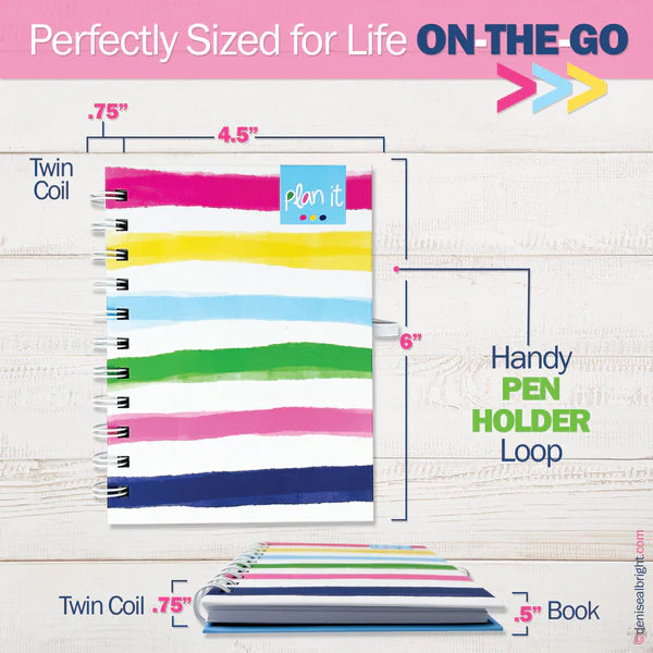 Plan It! Cuadernos de bolsillo Simplemente brillantes